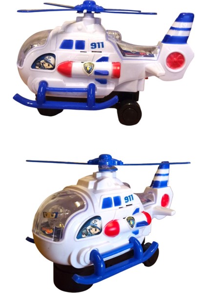 Oyuncak Polis Helikopteri: Işıklı, Sesli ve Hareketli Görev Başında!