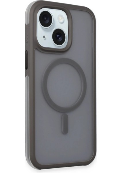 Iphone 15 Toras Airbag Magsafe Kapak - Titan Gri Bstmy