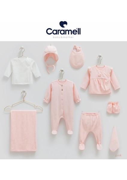 Incibaby Tiny Lace Premium % 100 Pamuk 10'lu Kız Bebek Hastane Çıkış Seti Yeni Sezon