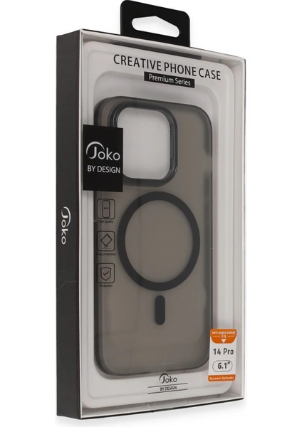 Iphone 14 Pro Max Frost Standlı Magsafe Kapak - Derin Mor Bstmy indirimleri