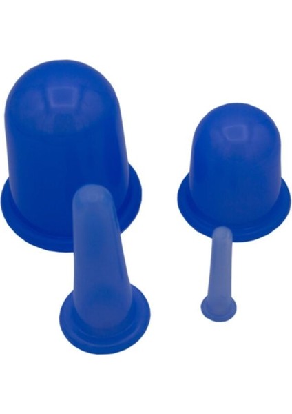 4'lü Silikon Masaj Kupası Seti – Selülit ve Cilt Yenileme Aracı