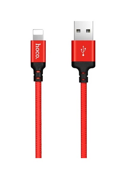 Hoco X14 Iphone 14-13-12-11 USB Data ve Hızlı Şarj KABLOSU-(1903) - TKNAL7182-2576
