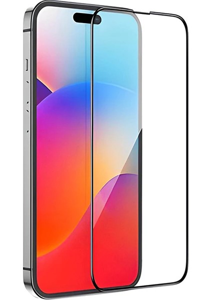 Hoco Guardian Shield Series iPhone 15 Plus Hd Tempered Kırılmaz Cam Ekran Koruyucu - TKNAL1394-43