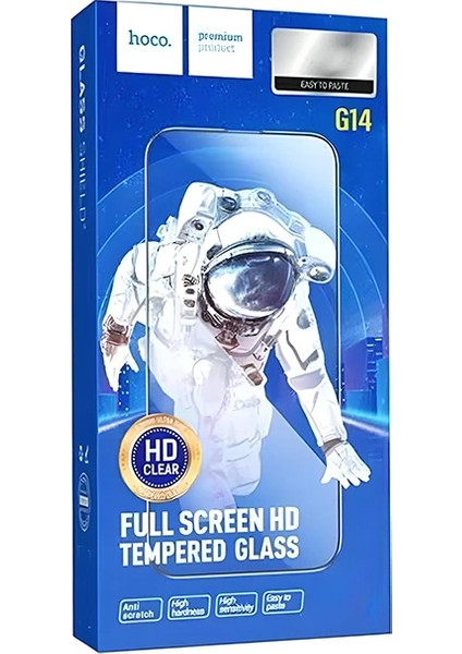 Hoco Guardian Shield Series iPhone 15 Plus Hd Tempered Kırılmaz Cam Ekran Koruyucu - TKNAL1394-43 indirimleri