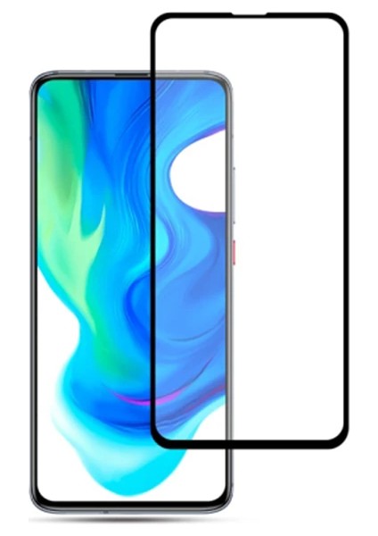 Xiaomi Poco F2 Pro 3D Full Glue Tempered Cam Ekran KORUYUCU-(1903) - TKNAL2738-1042