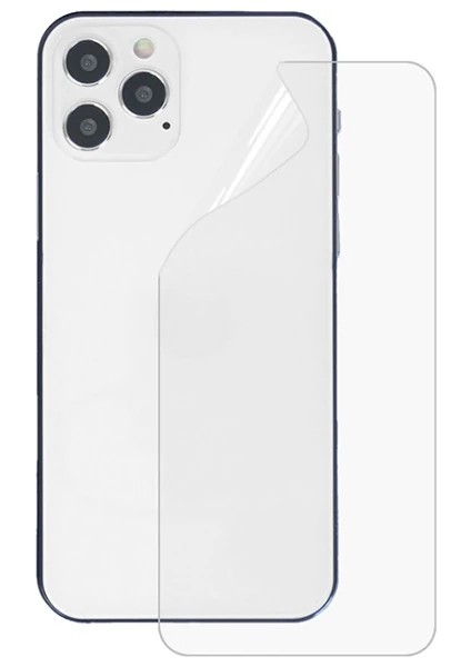 Iphone 12 Pro 6.1 Membran Nano Hidrojel Film Arka Koruyucu Hayalet Arka Koruyucu-(1 - TKNAL4678-31