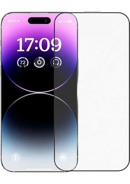 Baseus Crystalline iPhone 14 Pro Için Parlama Önleyici Tempered Cam Ekran Koruyucu - TKNAL5079-25