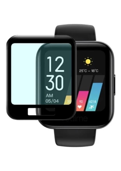 Ally Oppo Realme Watch 3D Full Kaplama Ekran Koruyucu PET+PMMA-(1903) - TKNAL8500-9077