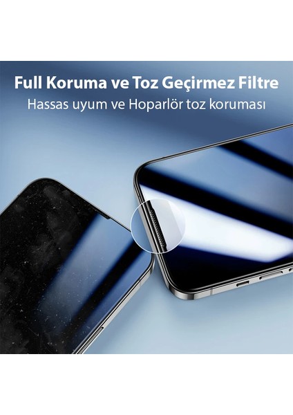 Ally iPhone 14 Full Hd Kırılmaz Cam Ekran KORUYUCU-(1903) - TKNAL1753-1343 modelleri
