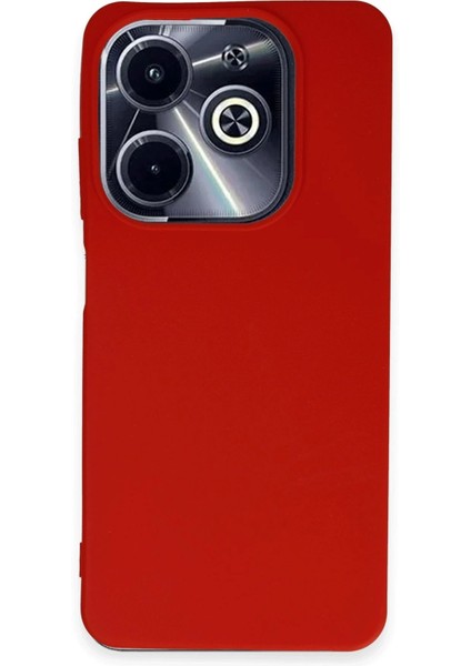 Infinix Hot 40I Kılıf First Silikon - Kırmızı - TKNAL7327-5728
