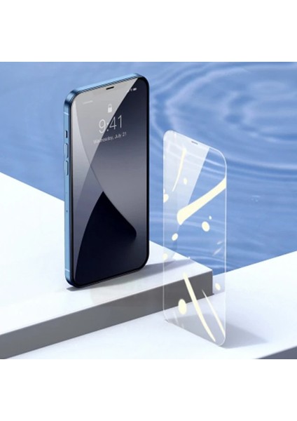 Baseus iPhone 12 Mini 0.15MM Full Tempered Cam Ekran Koruyucu 2SET-(1903) - TKNAL3433-9500 modelleri