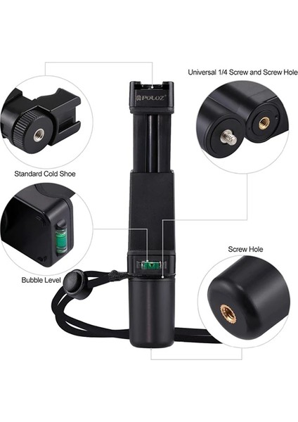 Puluz Video Grip Telefon Elde Tutucu+ Bileklik Tripod ADAPTÖRÜ-(1903) - TKNAL8422-4516