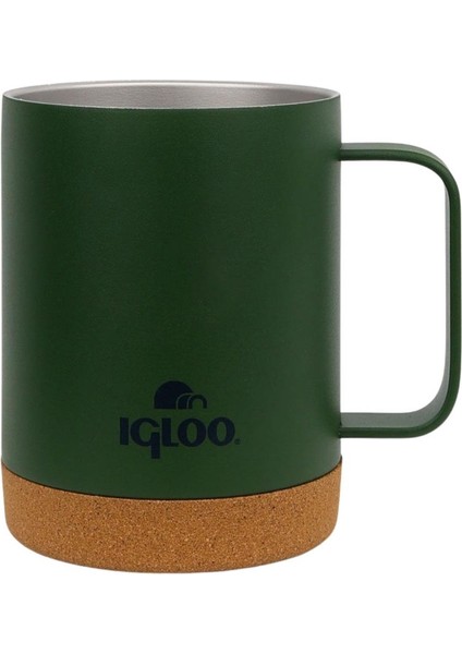 Çelik Mug Termos - Igloo - Cork - 350ML - Haki - 205696