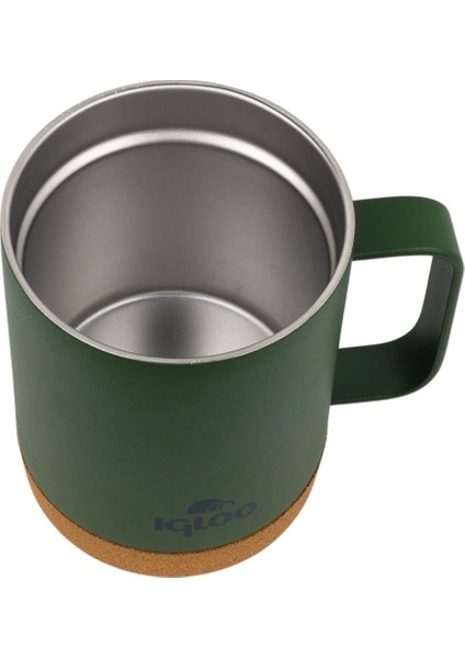 Çelik Mug Termos - Igloo - Cork - 350ML - Haki - 205696