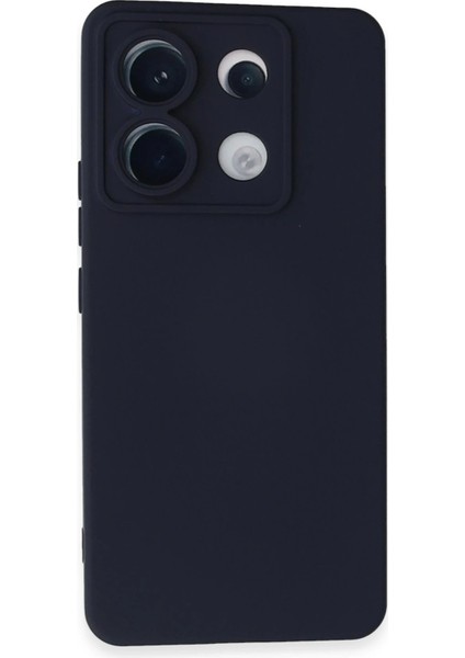 Xiaomi Redmi Note 13 Pro 5g Kılıf Nano Içi Kadife Silikon - Lacivert - TKNAL5178-5964