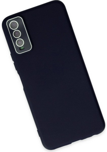Vivo Y11S Kılıf Lansman Glass Kapak - Lacivert - TKNAL6830-1162 modelleri