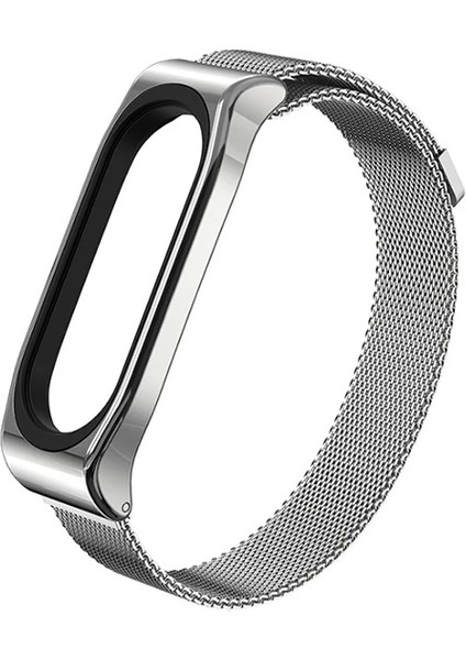 Mijobs Xiaomi Mi Band 4-3 Metal Kayış Kordon Milano LOOP-(1903) - TKNAL3421-7111 fiyatları