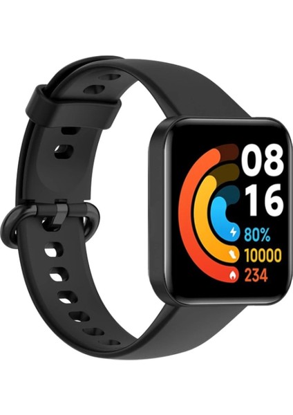 Xiaomi Redmi Watch 2 Klasik Kordon - Siyah - TKNAL8776-7639