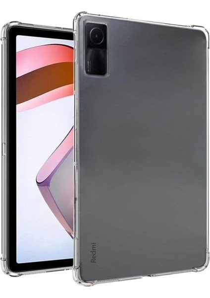 Xiaomi Redmi Pad Se 4g Kılıf Anti Şeffaf Tablet Silikon - Şeffaf - TKNAL4378-8384
