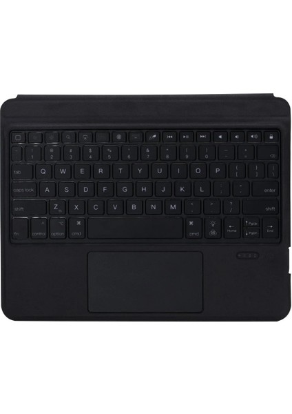 T5207D iPad Pro 11 (2022) Kılıf Inter Ledli Klavyeli Tablet Kılıfı - Siyah - TKNAL7155-4239