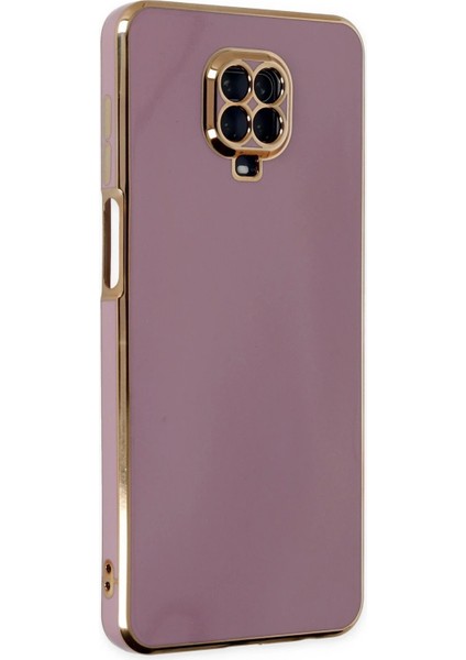 Xiaomi Redmi Note 9 Pro Kılıf Volet Silikon - Mor - TKNAL9096-2033