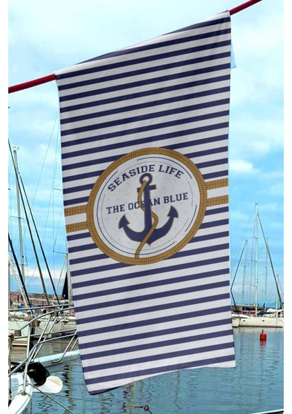 Dijital Baskılı Unisex Deniz Havuz Plaj Havlusu 70X150 Cm. // H0107