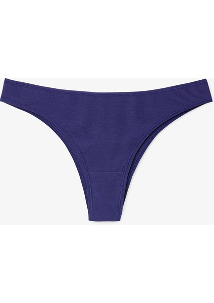 Wild One Çiçekli Pamuklu Düşük Bel 5'li Brazilian Külot fırsatları