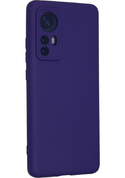 Xiaomi Mi 12 Kılıf Nano Içi Kadife Silikon - Mor - TKNAL8386-6238 modelleri