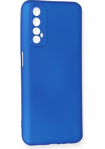 Realme 7 Kılıf First Silikon - Mavi - TKNAL8807-3567 fiyatları