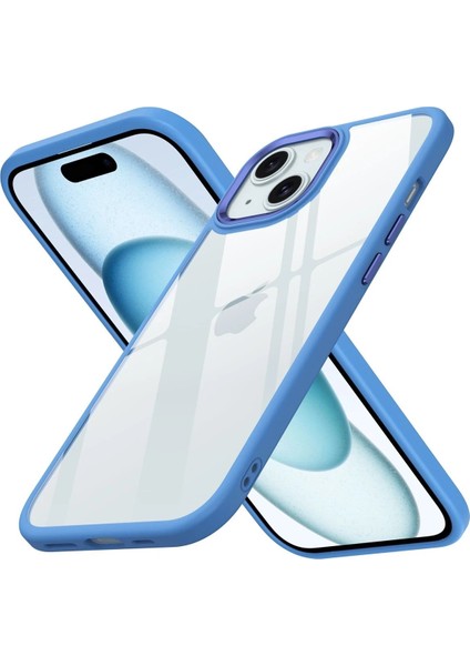 iPhone 15 Kılıf Power Silikon - Sierra Blue - TKNAL2152-3279