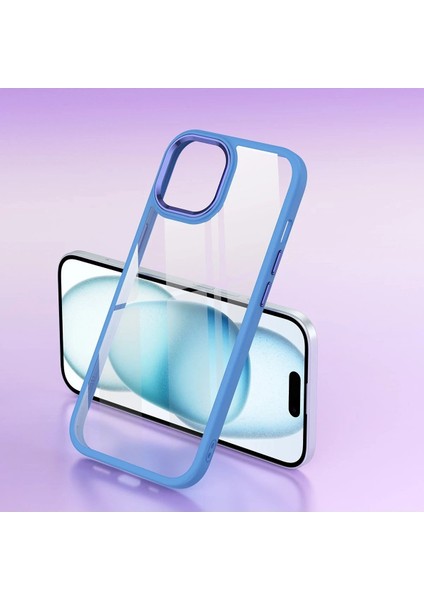 iPhone 15 Kılıf Power Silikon - Sierra Blue - TKNAL2152-3279 fırsatları