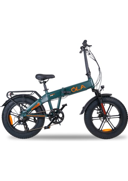 Efd3 Katlanabilir Yol Bisikleti 20 inç 7 Vites Gizli Batarya ile Yüksek Performans