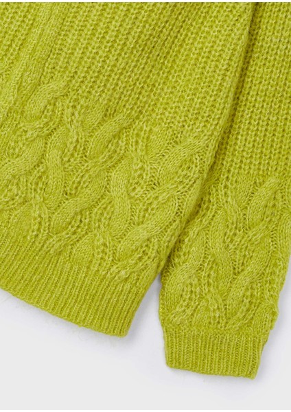 Kız Çocuk Pullover Örme Hırka Yeşil indirimleri