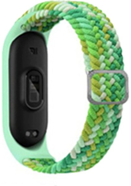 Xiaomi Mi Band 4 Star Kordon - Turkuaz-Yeşil - TKNAL5164-7750