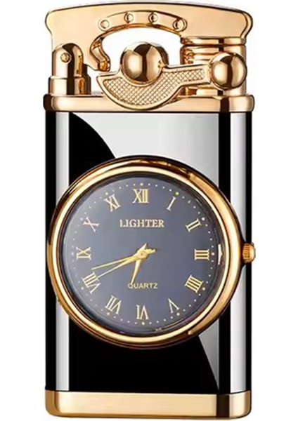 Kişiye Özel Lüks Saatli Pürmüzlü Gazlı Çakmak modelleri