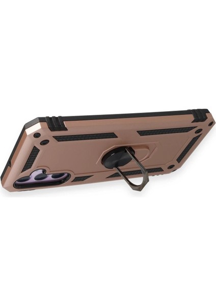 Samsung Galaxy A24 4g Kılıf Sofya Yüzüklü Silikon Kapak - Rose - TKNAL1936-4448 fiyatları