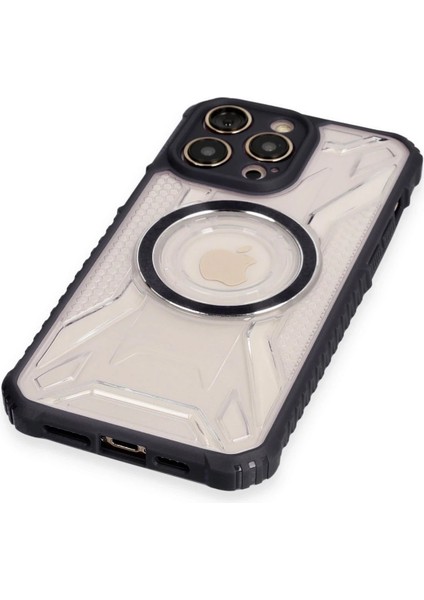 iPhone 12 Pro Kılıf Prag Magneticsafe Kapak - Siyah - TKNAL6430-9329 fırsatları