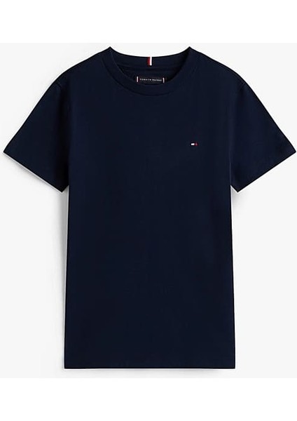 Erkek Çocuk Regular Fit Logolu Pamuklu T-Shirt - Lacivert indirimleri