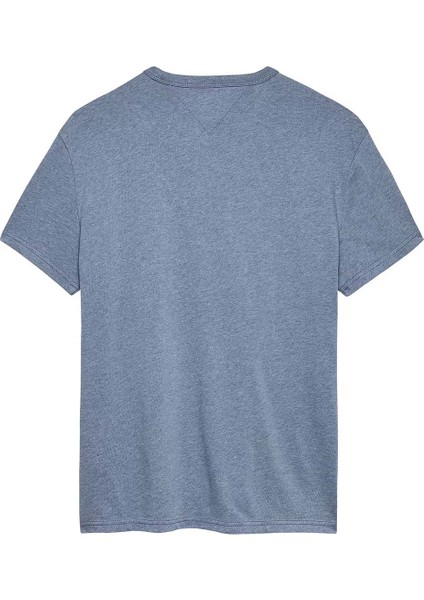 Erkek Tjm Regular Badge Ext T-Shirt - Mavi fiyatları