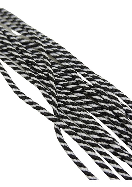 Paracord Ip2 mm Siyah Beyaz 45 Metre