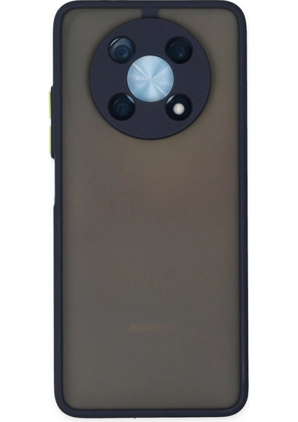 Huawei Nova Y90 Kılıf Montreal Silikon Kapak - Lacivert - TKNAL8752-1345