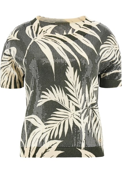 Kadın Juniper Triko - Desenli