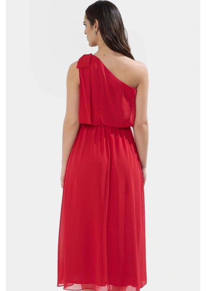 Dokuma Şifon Maxi Elbise Belden Açılan Etek Kolsuz Skater Kalıp Özel Tasarım modelleri