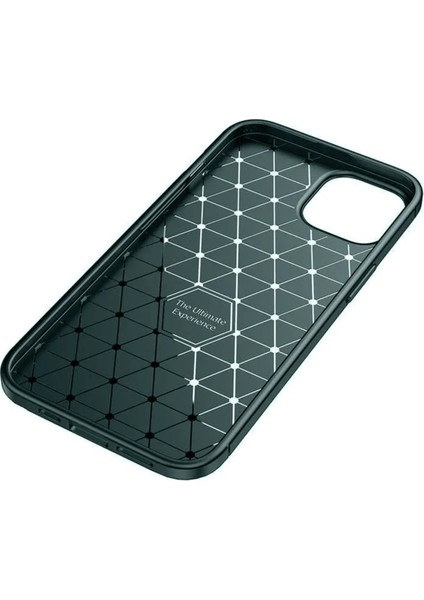 iPhone 14 Kılıf Auto Focus Karbon Kapak - Koyu Yeşil - TKNAL8392-6885