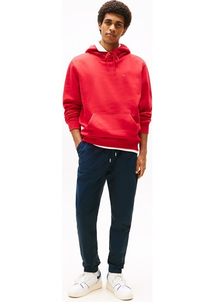 Erkek Beli Bağcıklı Paçası Lastikli Esnek Pamuklu Jogger Pantolon - Lacivert fiyatları