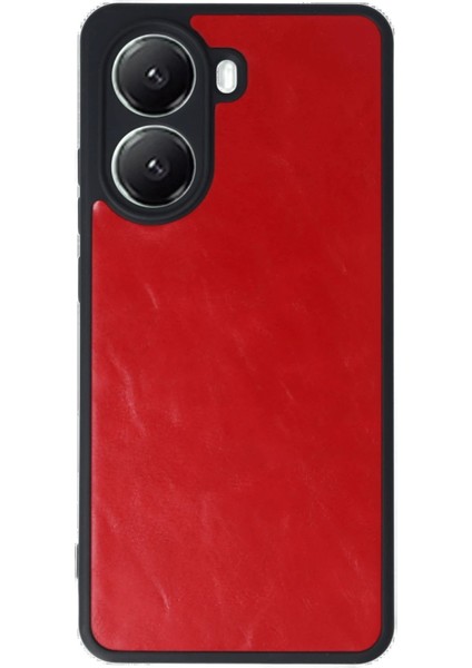 Xiaomi Poco X7 Pro Kılıf Aras Deri Kapak - Kırmızı - TKNAL8366-5500 modelleri