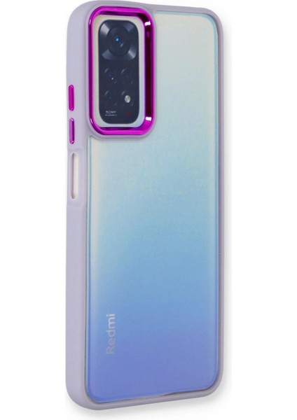 Xiaomi Redmi Note 11 Pro Kılıf Dora Kapak - Lila - TKNAL3893-3848