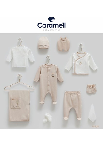 Incibaby Hello Forest Premium % 100 Pamuk 10'lu Erkek Bebek Hastane Çıkış Seti Yeni Sezon