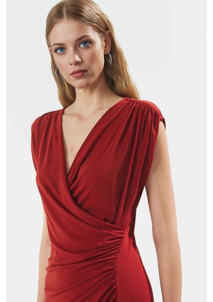 Şık Örme Midi Elbise Bodycon Kalıp Günlük Kullanım Yazlık Seçkin Malzeme Trend Tasarım fiyatları