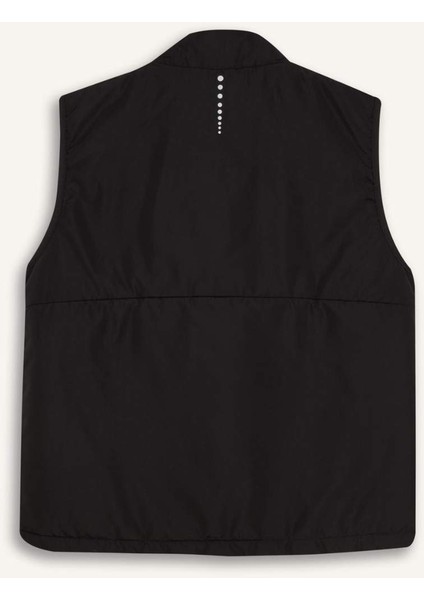 DeFactoFit Su İtici Regular Fit Fermuarlı Sporcu Yelek D6081AX25SP